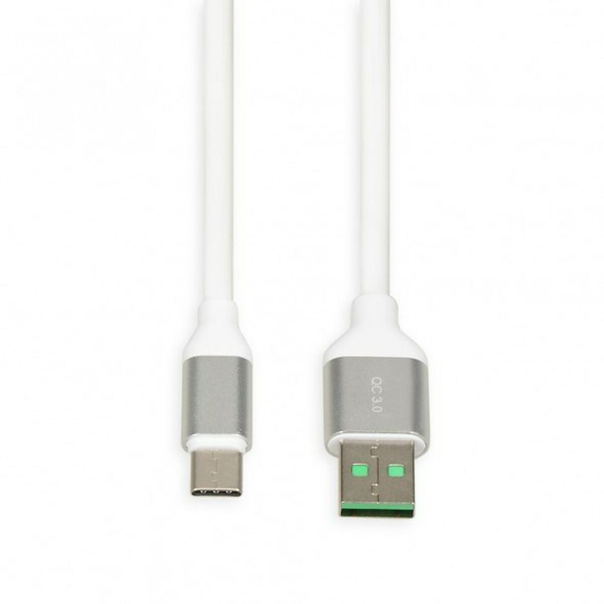 Cablu USB-C la USB Ibox IKUMTCWQC Alb 1,5 m